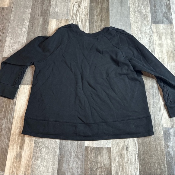 Time And Tru 2XL Pullover Sweater, Black - Picture 5 of 5